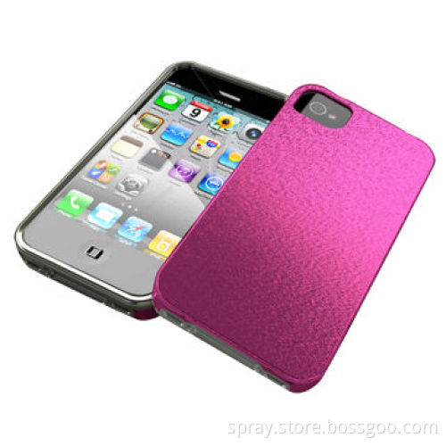 Brushed Aluminum Case for iPhone, Bright and Colorful, Shines with Metallic Luster
